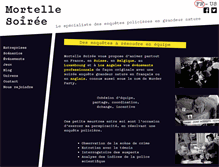Tablet Screenshot of mortellesoiree.com